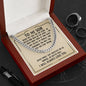To My Son - Never Forget - Cuban Link Chain Necklace - Celeste Jewel
