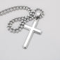 To My Son - Never Forget - Personalized Cross Necklace - Celeste Jewel