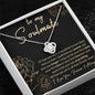 To My Soulmate - One Wish - Love Knot Necklace - Celeste Jewel