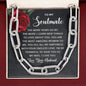 To My Soulmate - The More Years Go By - Forever Linked Necklace - Celeste Jewel