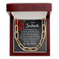 To My Soulmate - The More Years Go By - Forever Linked Necklace - Celeste Jewel
