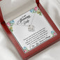 To My Stunning Wife - Eternally In Love - Love Knot Necklace - Celeste Jewel