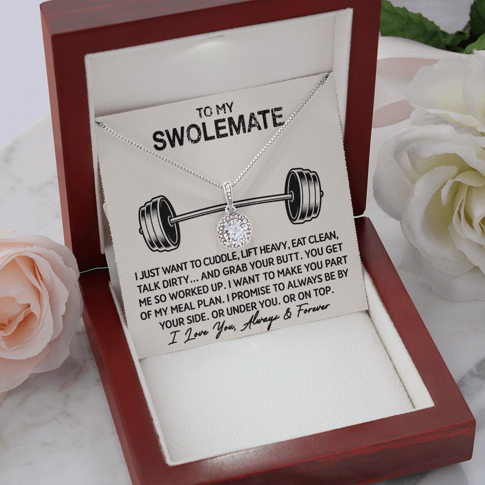To My Swolemate - My Meal Plan - Eternal Hope Necklace - Celeste Jewel