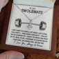 To My Swolemate - My Meal Plan - Sparkling Radiance Necklace - Celeste Jewel