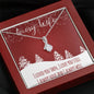 To My Wife - Always Have Always Will - Sparkling Radiance Necklace - Celeste Jewel