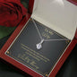 To My Wife - Forever & Always - Sparkling Radiance Necklace - Celeste Jewel