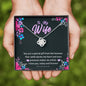 To My Wife - Gift From The Heavens - Love Knot Necklace - Celeste Jewel
