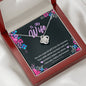 To My Wife - Gift From The Heavens - Love Knot Necklace - Celeste Jewel