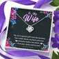 To My Wife - Gift From The Heavens - Love Knot Necklace - Celeste Jewel