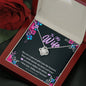 To My Wife - Gift From The Heavens - Love Knot Necklace - Celeste Jewel