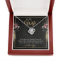 To My Wife - Live To Be 100 Years Old - Love Knot Necklace - Celeste Jewel
