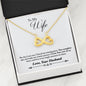To My Wife - Missing Piece - Infinity Necklace - Celeste Jewel