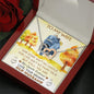 To My Wife - My Queen Forever - Interlocking Hearts Necklace - Celeste Jewel