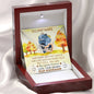 To My Wife - My Queen Forever - Interlocking Hearts Necklace - Celeste Jewel