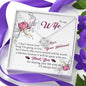 To My Wife - Sharing Your Life With Me - Love Knot Necklace - Celeste Jewel
