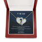 To My Wife - Wonders Of Your Love - Everlasting Love Necklace - Celeste Jewel