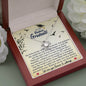 To The Badass Graduate - The World Is Your Oyster - Love Knot Necklace - Celeste Jewel