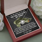 To The Catch Of My Life - Love Knot Necklace - Celeste Jewel