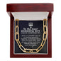To The Most Wonderful Wife - Another Year - Forever Linked Necklace - Celeste Jewel