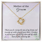 Wedding Gift For Mother Of The Groom - Love Knot Necklace - Celeste Jewel