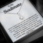 You Are My Soulmate - Sparkling Radiance Necklace (Etsy) - Celeste Jewel