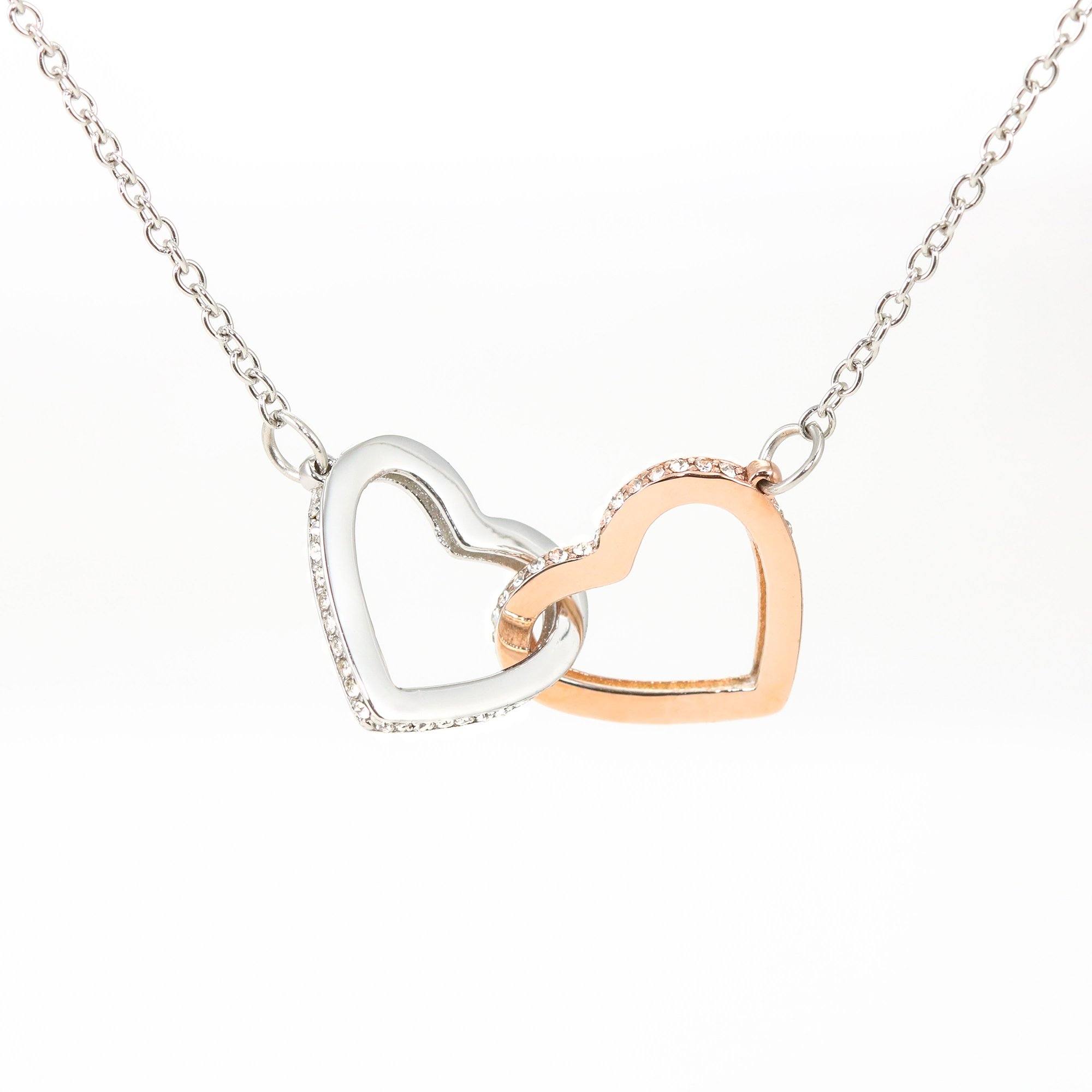 Interlocking Hearts Necklaces - Celeste Jewel