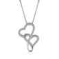 On Your Graduation | Always Be You | Duo Hearts Necklace