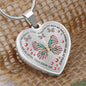Memorial Gift | My Soul Knows | Luxury Graphic Heart Necklace