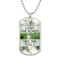 Take The Trails | Dog Tag Necklace With Engraving