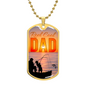 Reel Cool Dad | Luxury Dog Tag Necklace