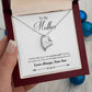 To My Mother | Sweetest Gift | Eternal Love Necklace