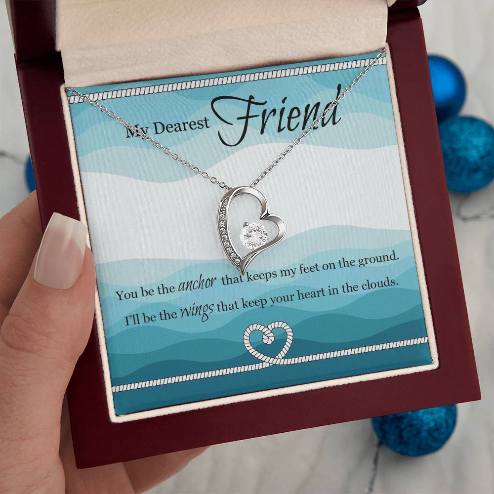 My Dearest Friend | I'll Be The Wings | Eternal Love Necklace