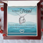 My Dearest Friend | I'll Be The Wings | Eternal Love Necklace