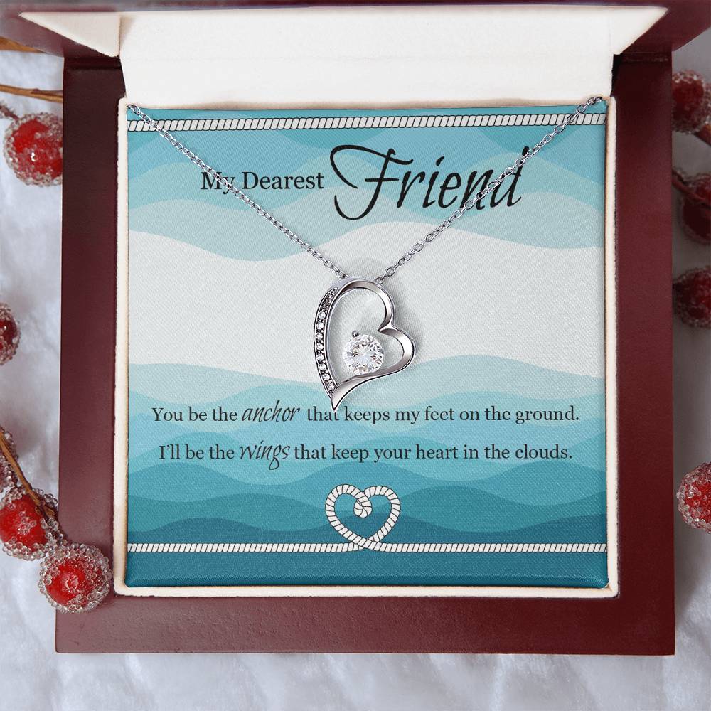 My Dearest Friend | I'll Be The Wings | Eternal Love Necklace