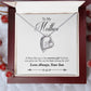 To My Mother | Sweetest Gift | Eternal Love Necklace