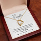 To My Daughter | Braver Stronger Smarter | Eternal Love Necklace