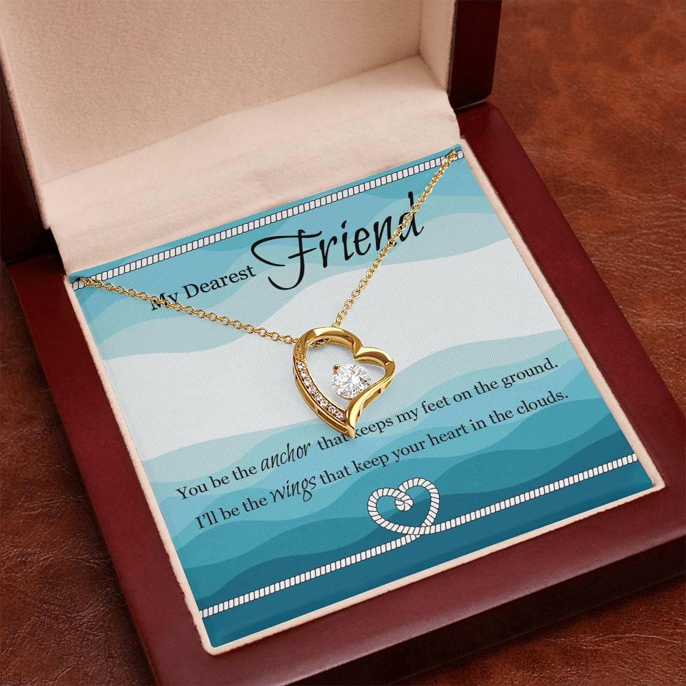 My Dearest Friend | I'll Be The Wings | Eternal Love Necklace