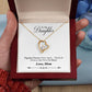 To My Daughter | Together Forever | Eternal Love Necklace