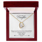 To My Daughter | Always Here For You | Eternal Love Necklace