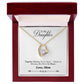 To My Daughter | Together Forever | Eternal Love Necklace