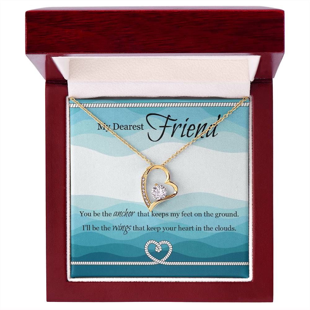 My Dearest Friend | I'll Be The Wings | Eternal Love Necklace