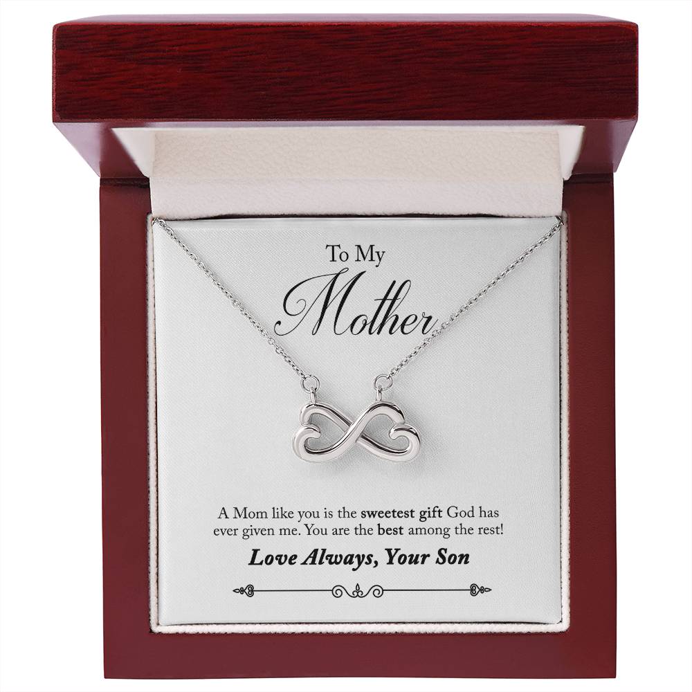 To My Mother | Sweetest Gift | Infinity Necklace