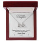 To My Daughter | Together Forever | Infinity Necklace