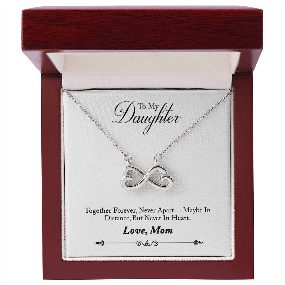 To My Daughter | Together Forever | Infinity Necklace