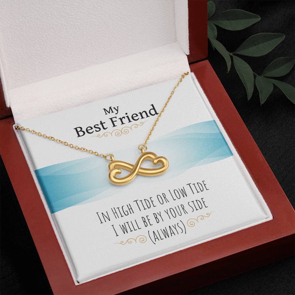My Best Friend | Always By Your Side | Infinity Necklace
