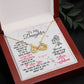 To My Daughter | My Baby Girl | Infinity Necklace
