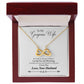 To My Gorgeous Wife | Last Breath | Infinity Necklace
