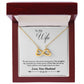 To My Wife | Missing Piece | Infinity Necklace