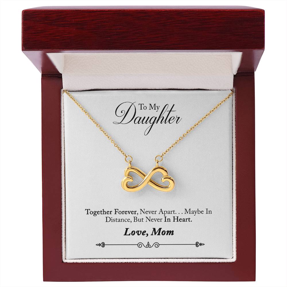To My Daughter | Together Forever | Infinity Necklace