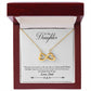 To My Daughter | Always Here For You | Infinity Necklace